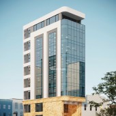 Cho Thuê Tòa Văn Phòng 9 Tầng Mặt Phố Quang Trung, Hà Đông. DT 146m2, MT 6m. Vị Trí Lô Góc. Giá 140 Tr/Tháng